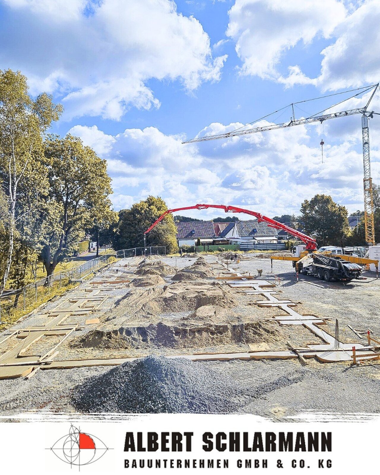 Update von der Baustelle in Emstek bei der Feuerwehr