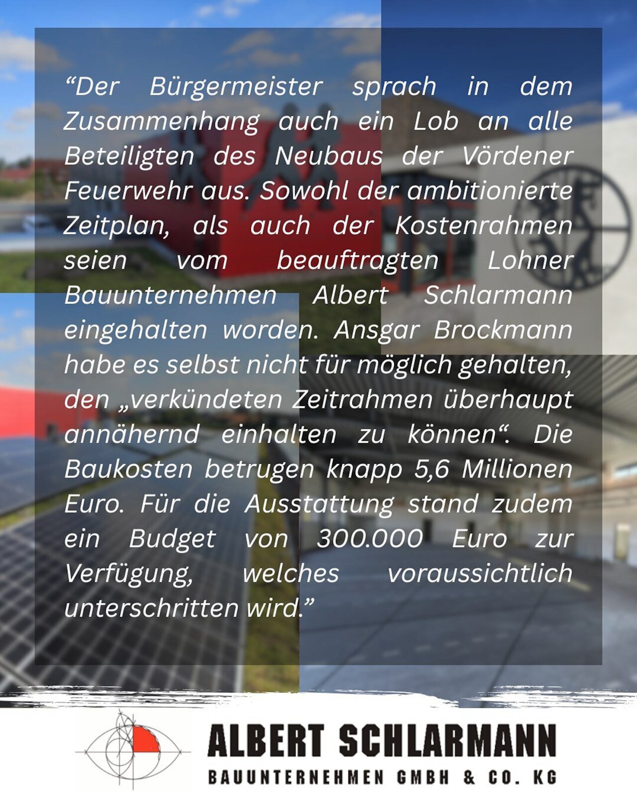 Neubau Feuerwehr Vörden Image 1