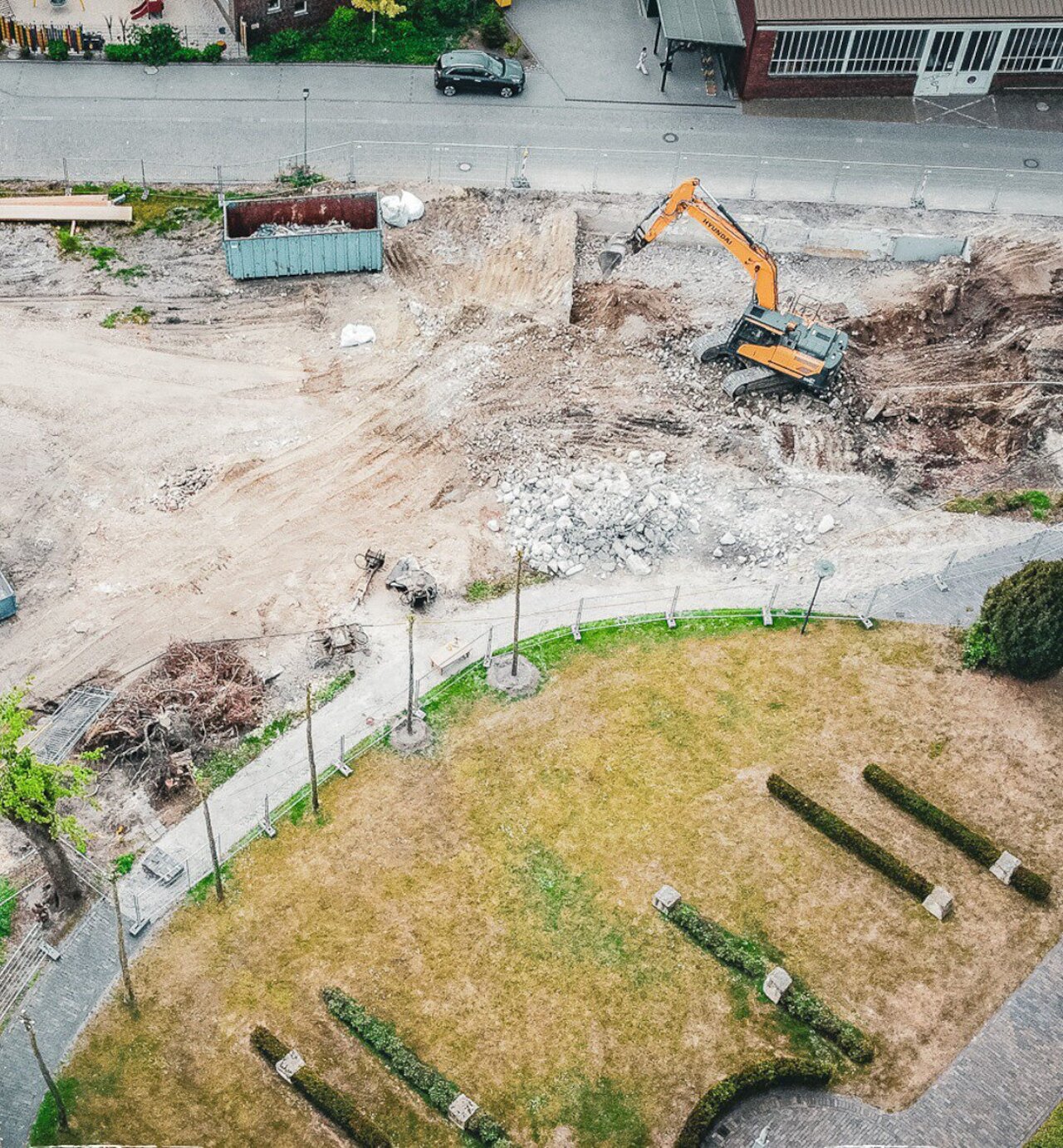 Fortschritte am Pfarrhaus der St. Andreas Kirche in Cloppenburg Image 4