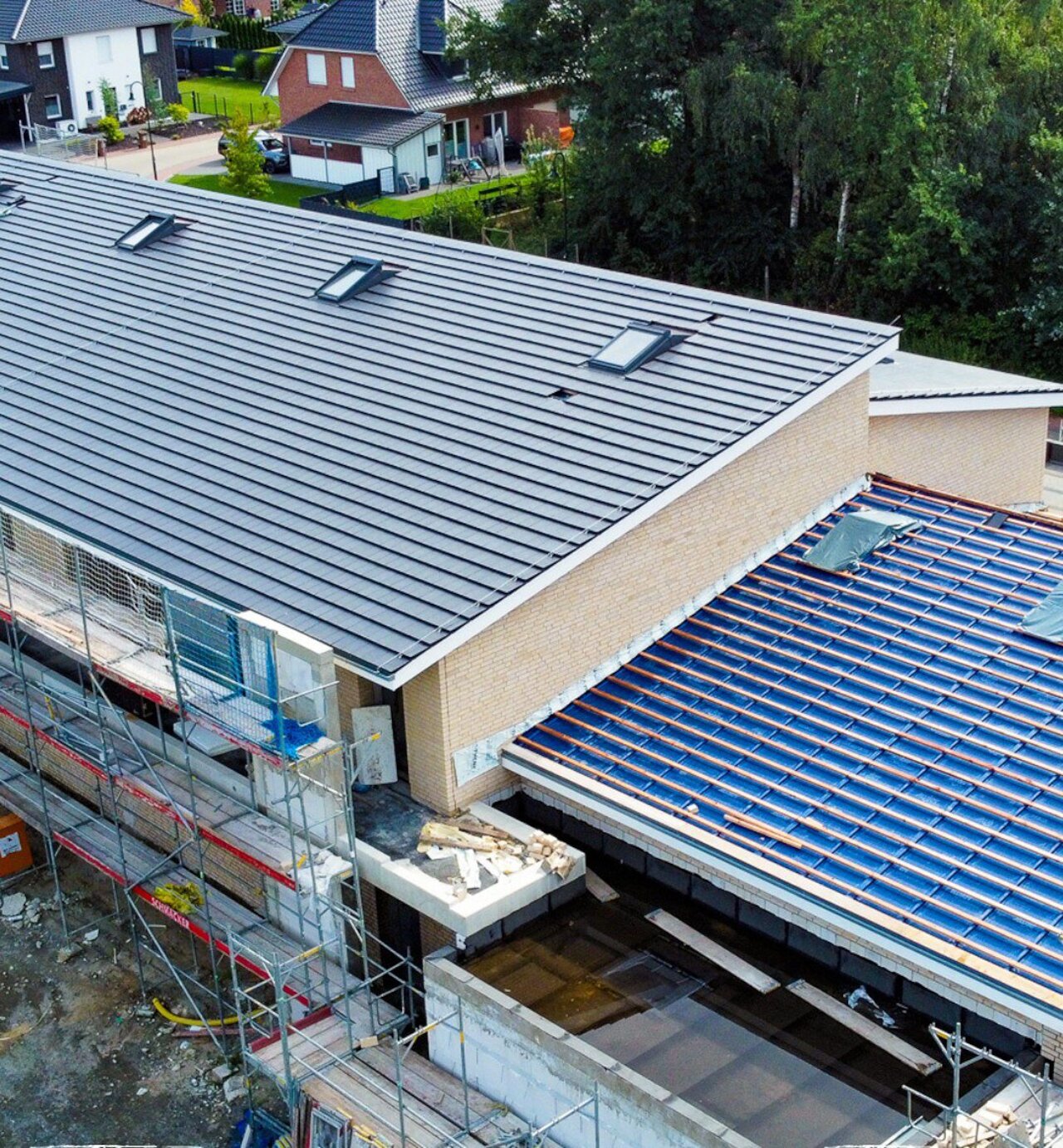 Rohbauarbeiten an der Kita in Steinfeld abgeschlossen Image 2