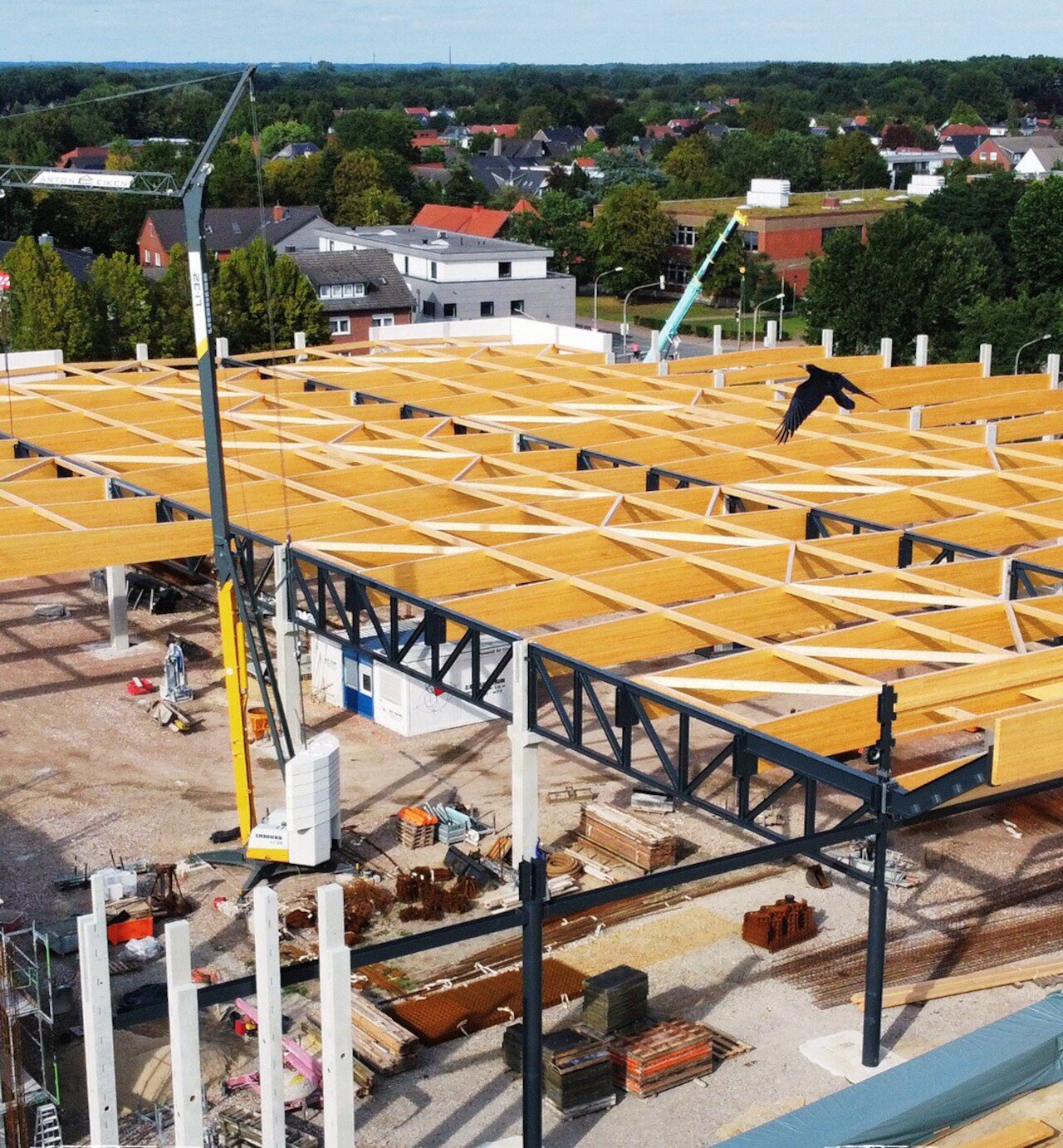 Der Famila-Verbrauchermarkt in Lohne nimmt Form an Image 3