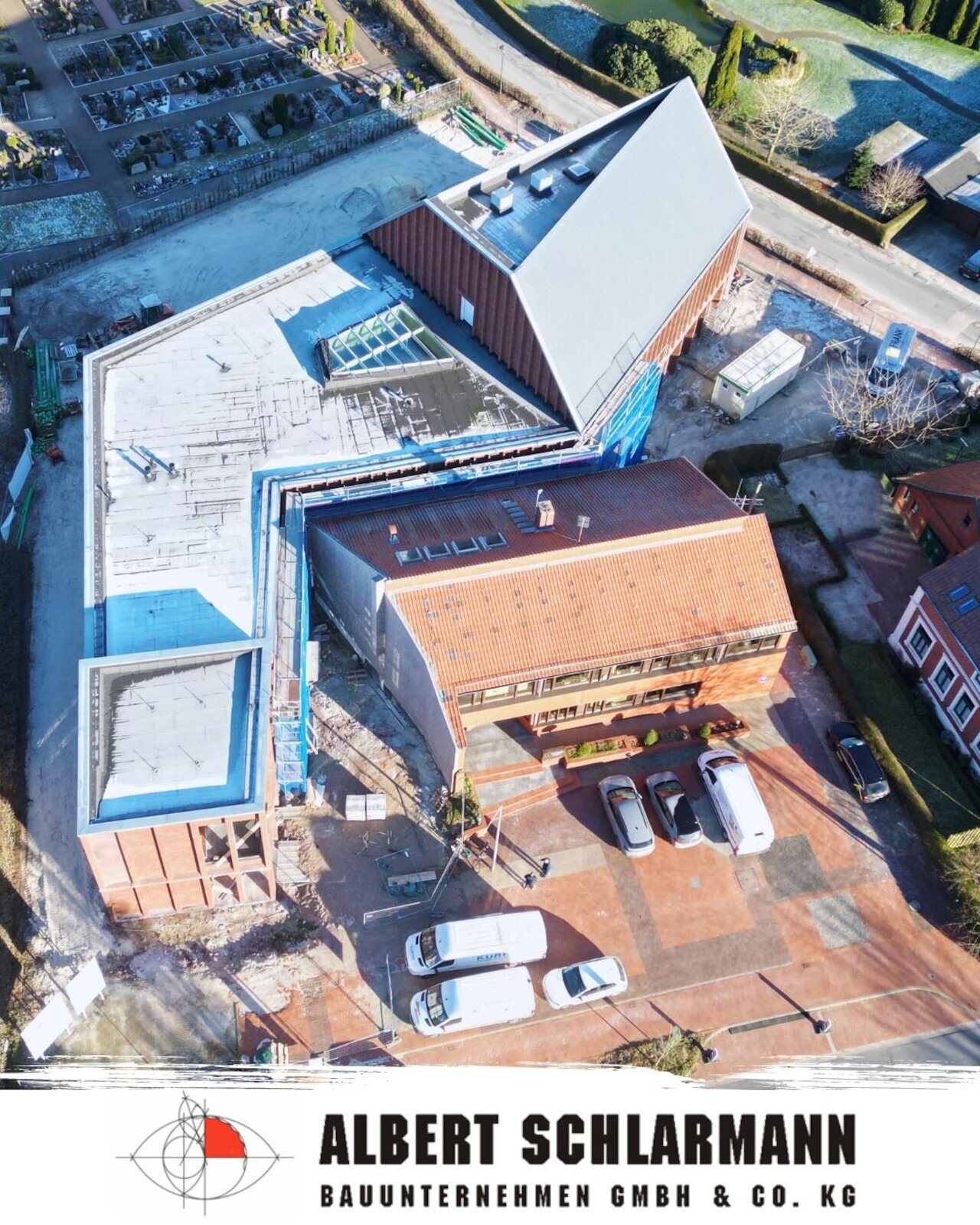 BAUSTELLENUPDATE: WOW-Faktor an der Fassade des Rathauses in Bakum! Image 1