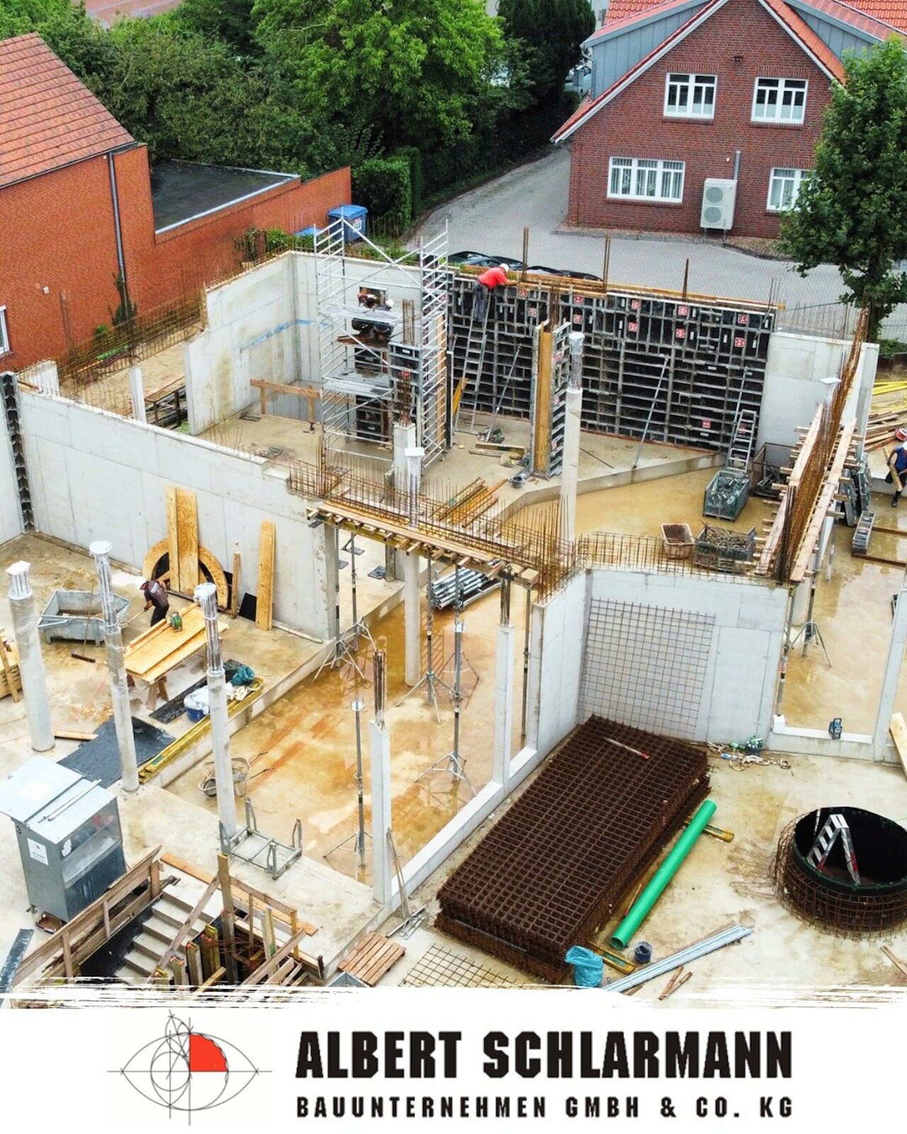 BAUSTELLENUPDATE vom Begegnungszentrum in Lohne! 