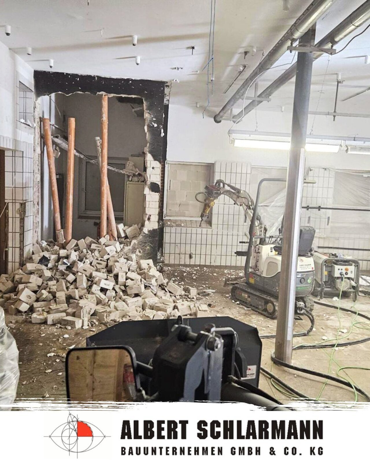 BAUSTELLENUPDATE: Sanieren und Zerlegen in mit Köpfchen: Effizient, elektrisch, nachhaltig! Image 6