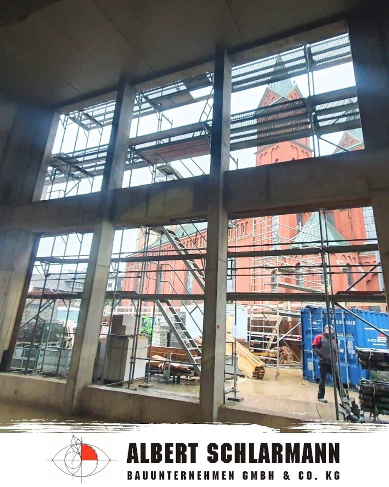 BAUSTELLENUPDATE: Solide Basis, stabile Struktur - Begegnungszentrum Lohne Image 5