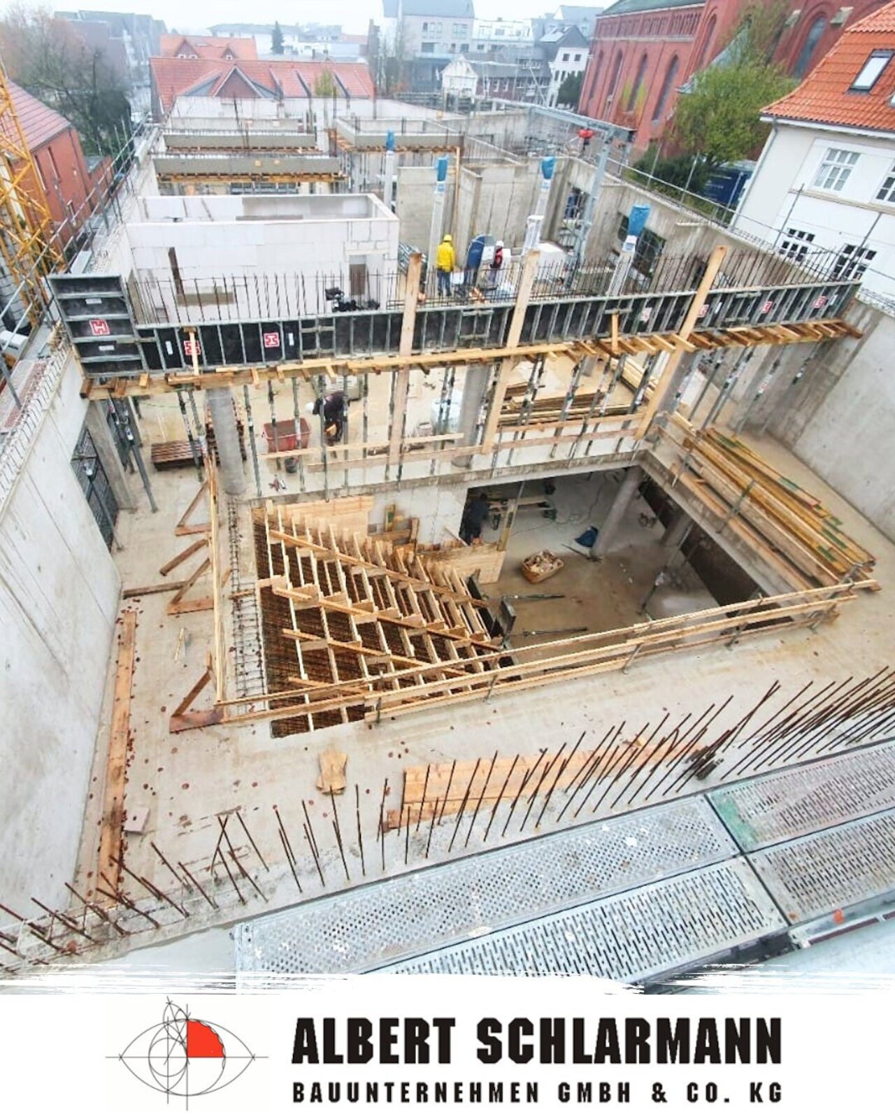 BAUSTELLENUPDATE: Solide Basis, stabile Struktur - Begegnungszentrum Lohne  Image 6