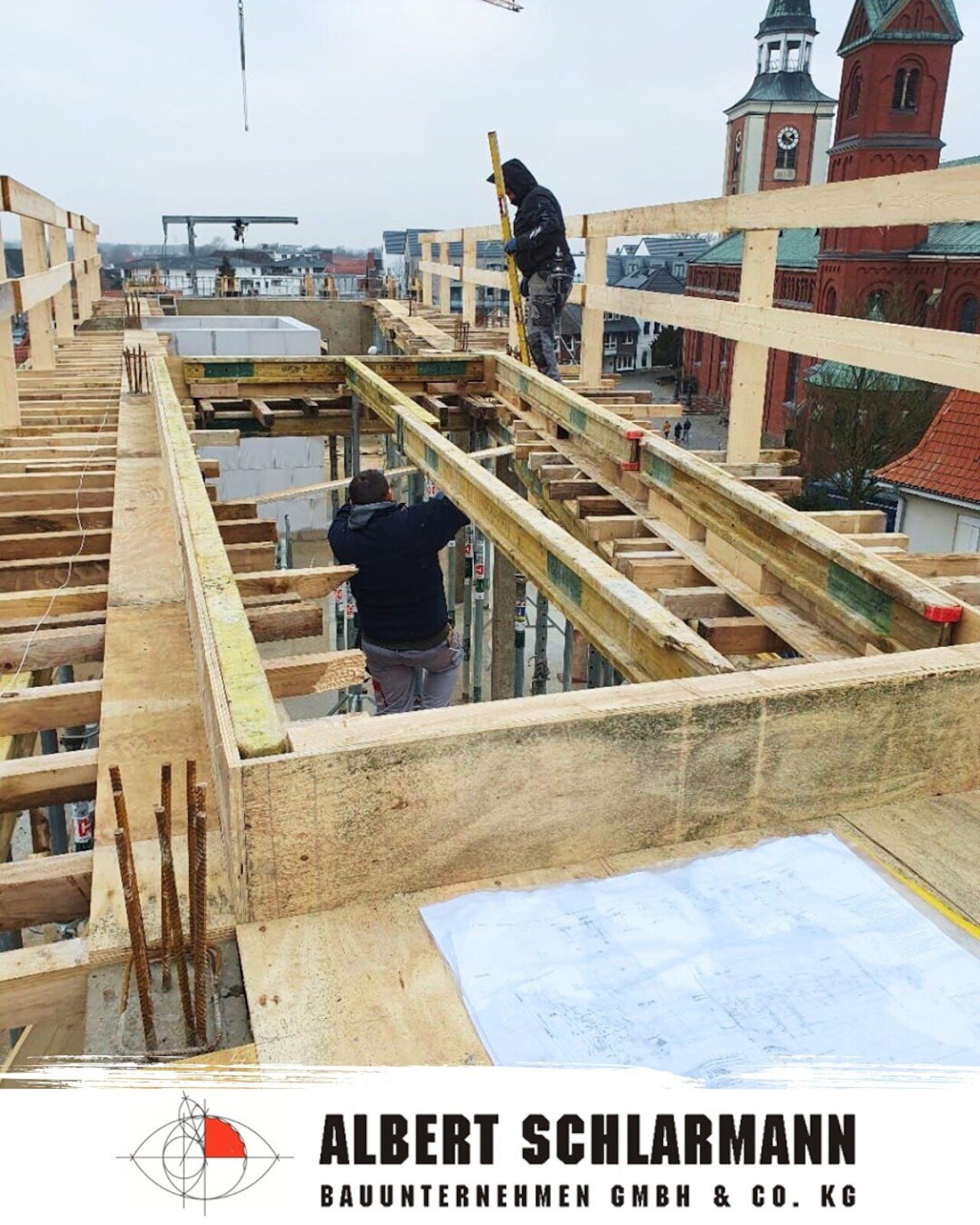 BAUSTELLENUPDATE: Solide Basis, stabile Struktur - Begegnungszentrum Lohne Image 7