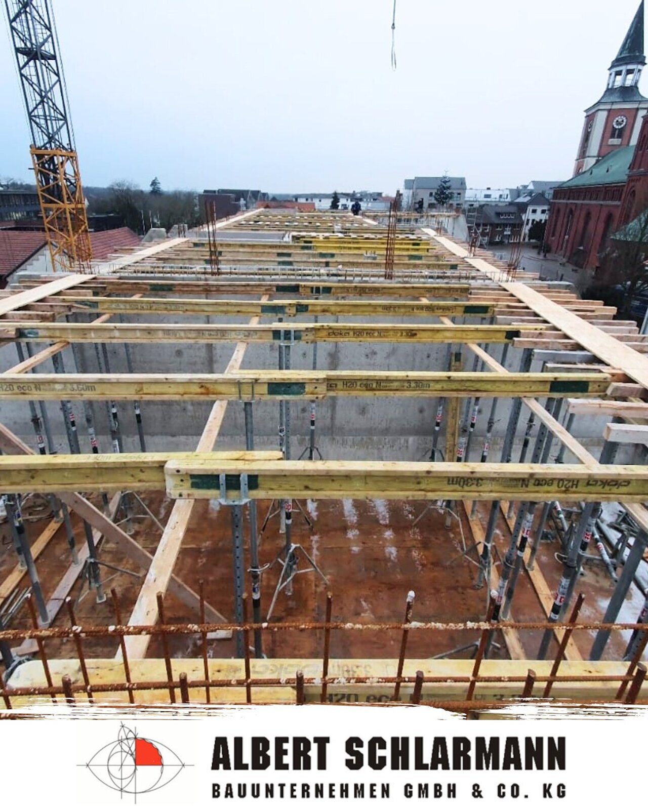 BAUSTELLENUPDATE: Solide Basis, stabile Struktur - Begegnungszentrum Lohne Image 9