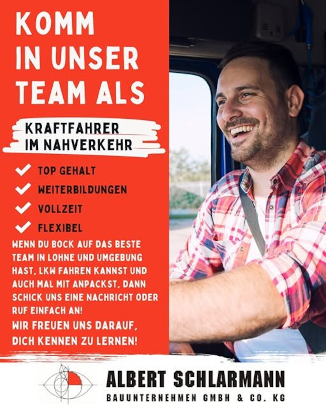 KRAFTFAHRER (gn) im Nahverkehr gesucht!