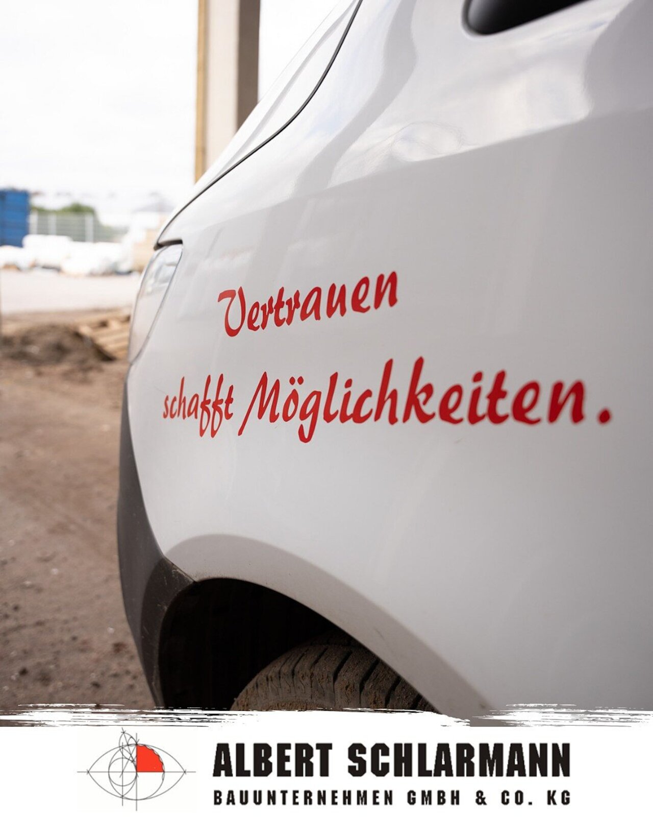 Vertrauen schafft Möglichkeiten. 