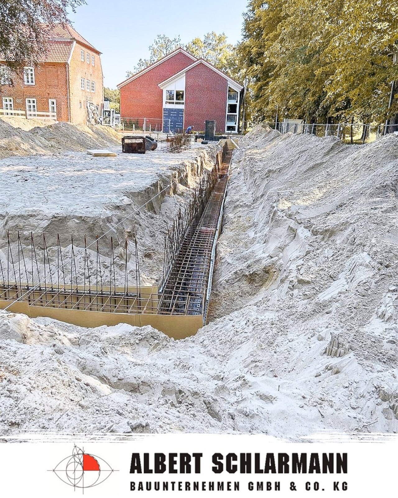 Aktuell entsteht auf dem Gelände der Landesfeuerwehrschule ein neues Bettenhaus Image 1
