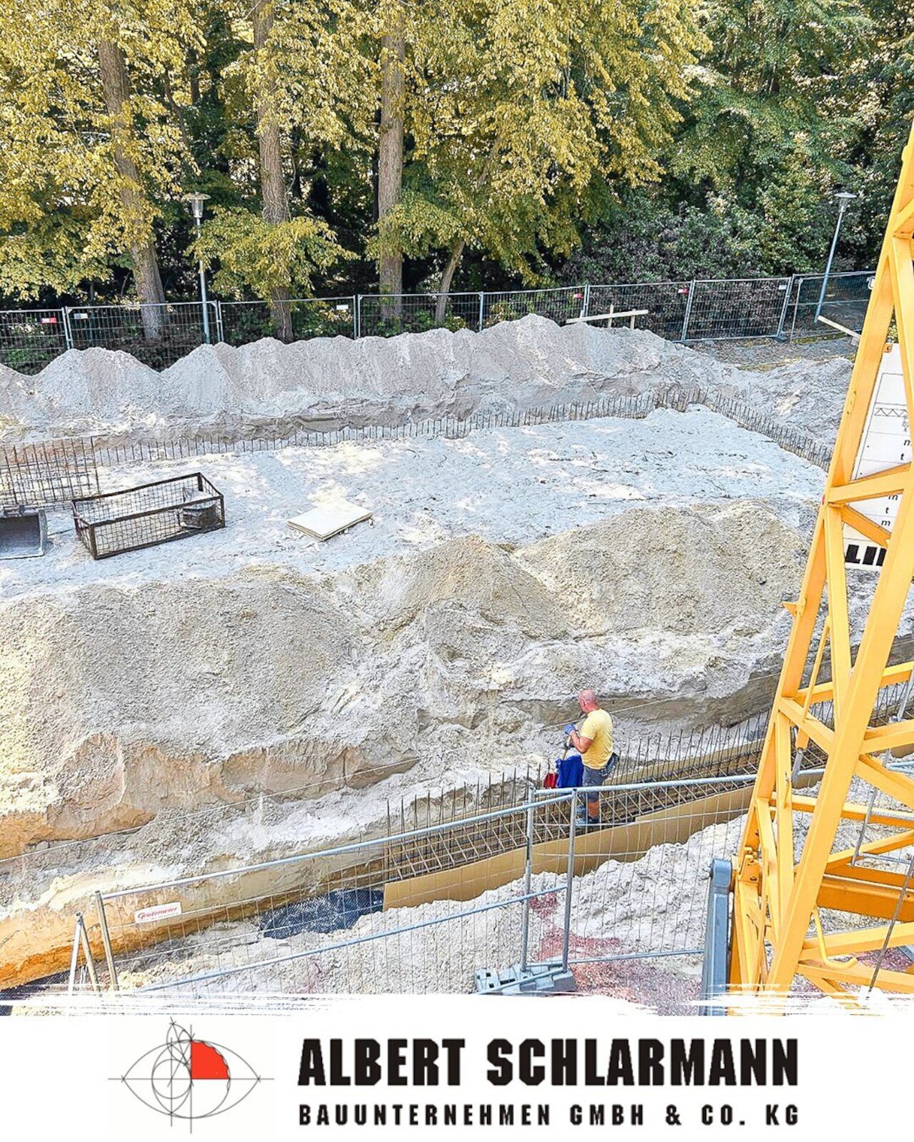 Aktuell entsteht auf dem Gelände der Landesfeuerwehrschule ein neues Bettenhaus Image 3
