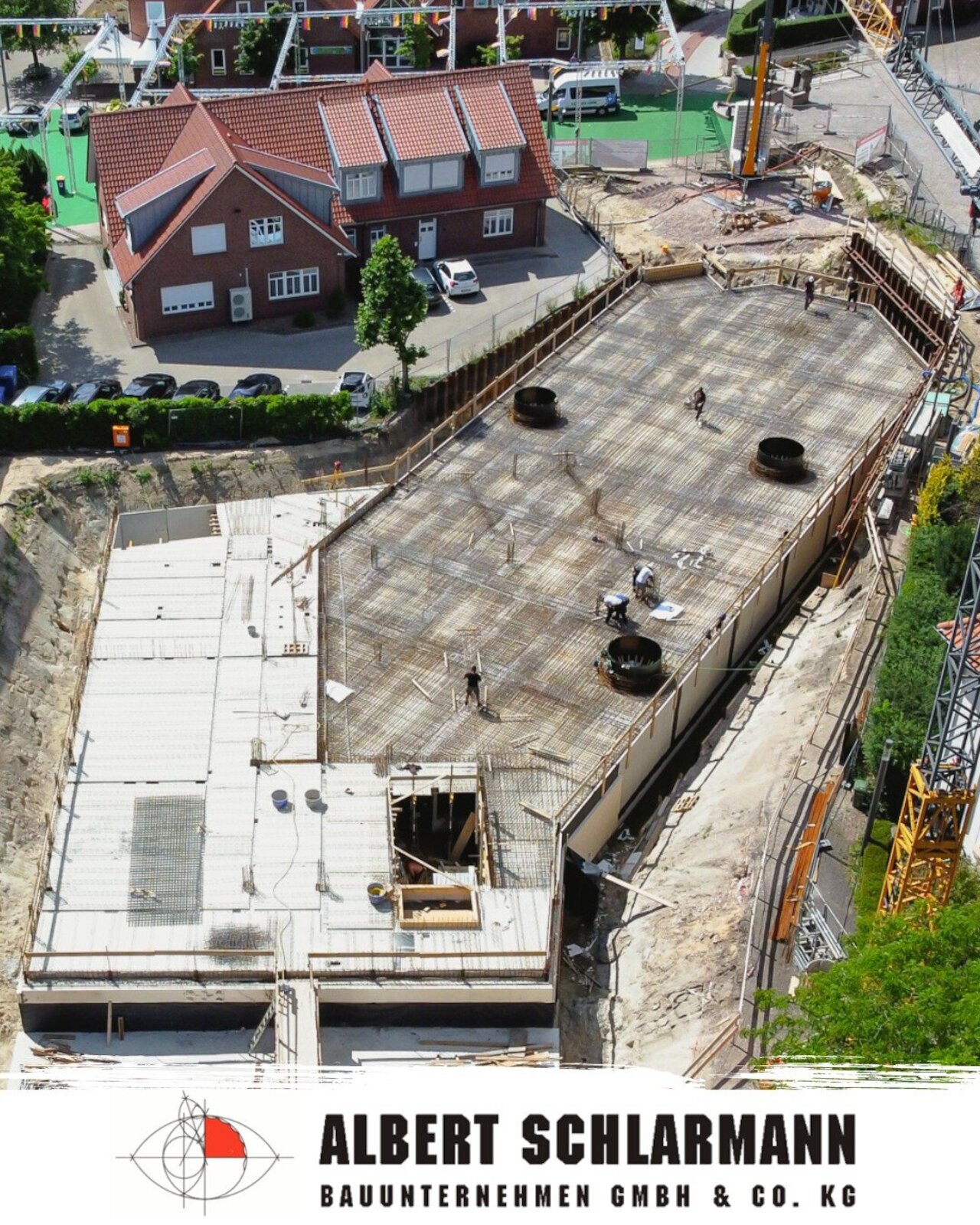 BAUSTELLENUPDATE von der Baustelle beim Begegnungszentrum in Lohne! Image 2