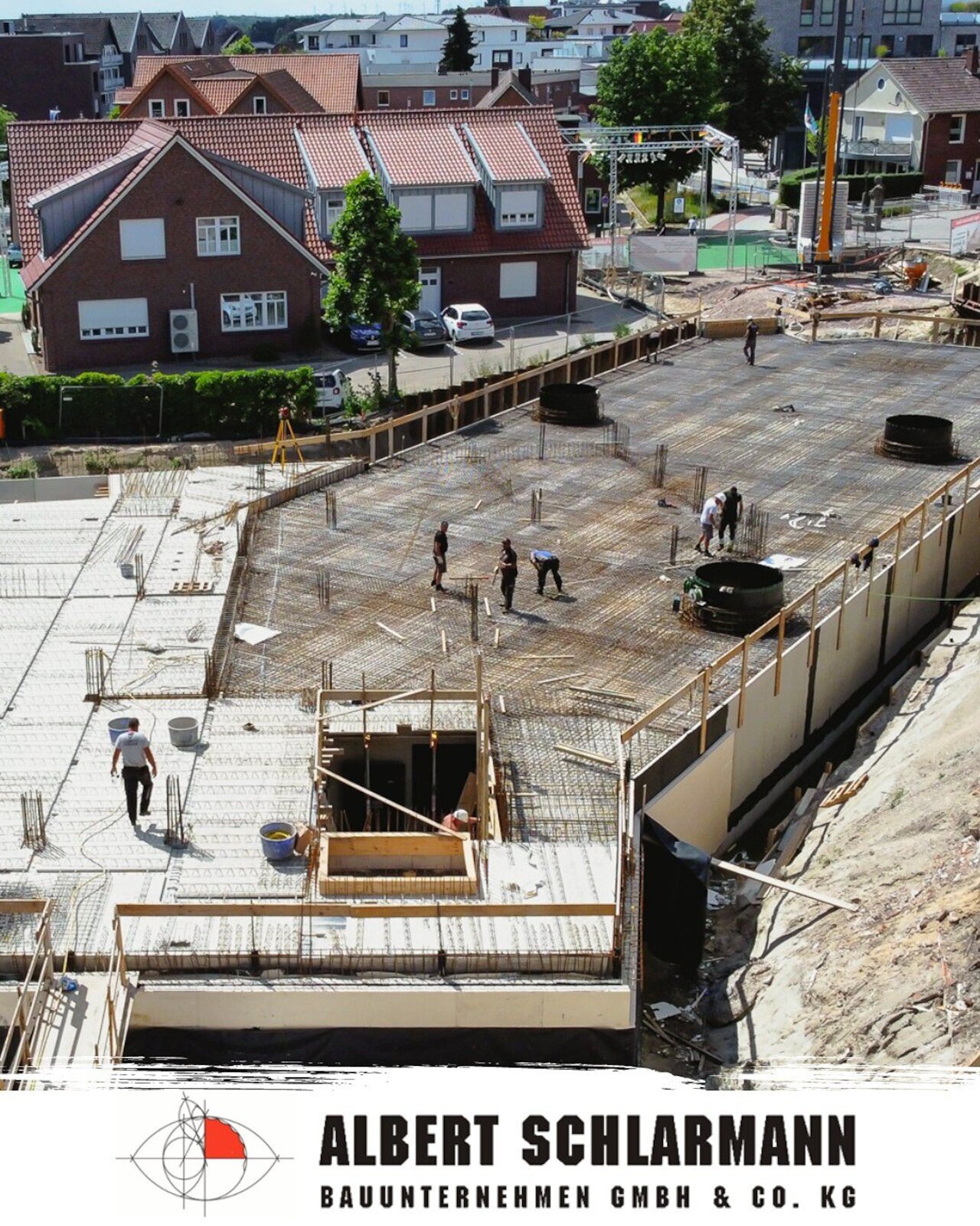 BAUSTELLENUPDATE von der Baustelle beim Begegnungszentrum in Lohne! Image 4