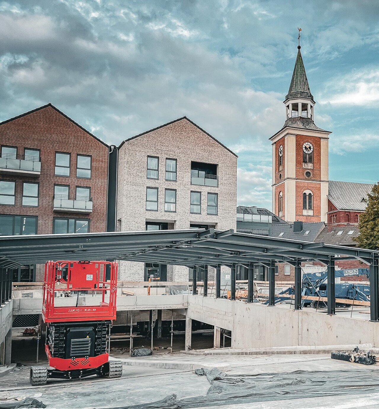 Das Parkhaus an der Vogtstraße in Lohne nimmt Form an Image 1