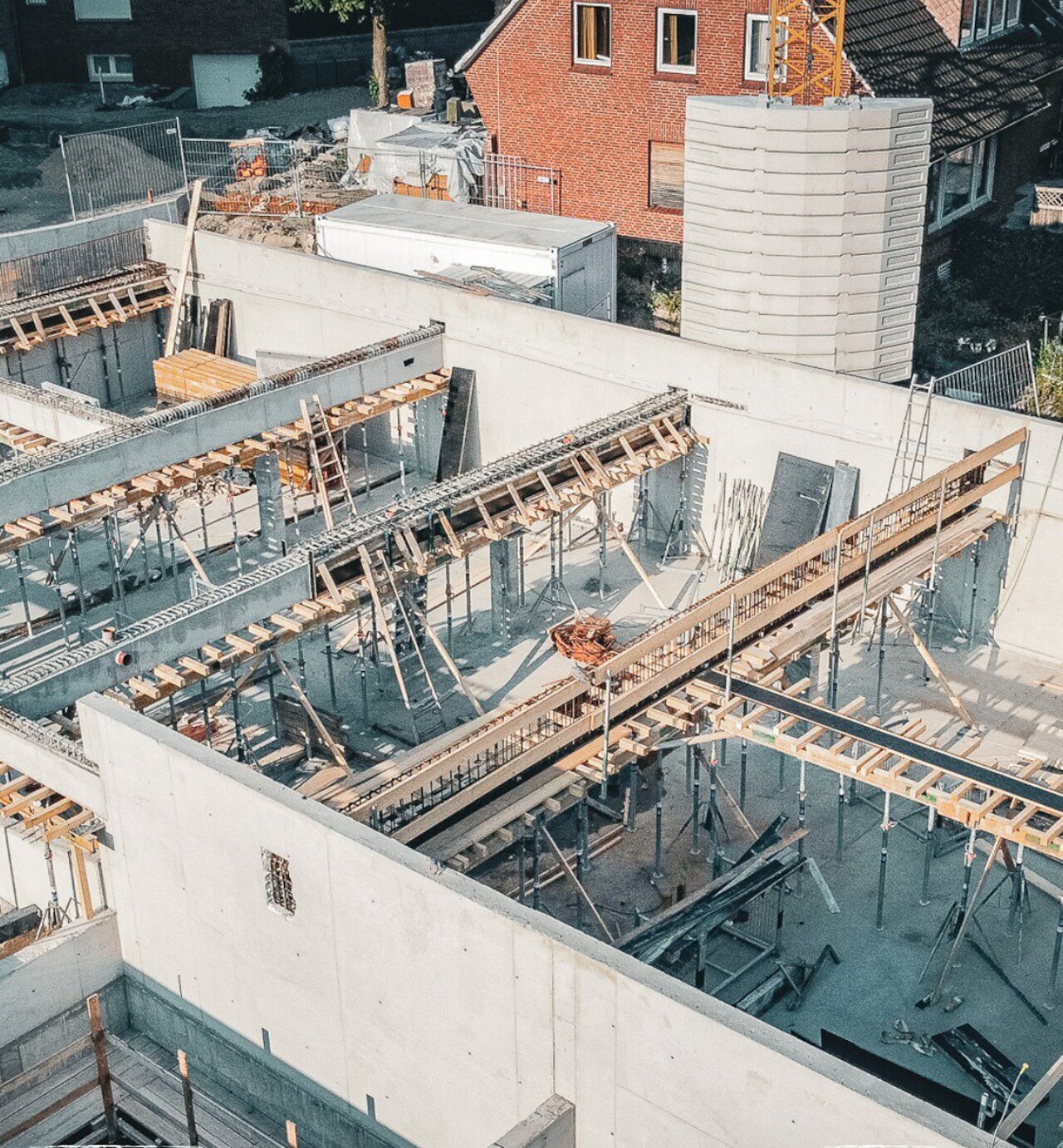 Das Parkhaus an der Vogtstraße in Lohne nimmt Form an Image 5